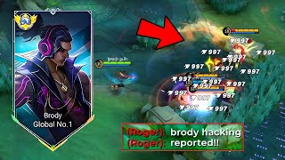 WTF DAMAGE GLOBAL BRODY BEST 1 HIT BUILD 2024 recommended build and emblem  MLBB [upl. by Nylaras890]