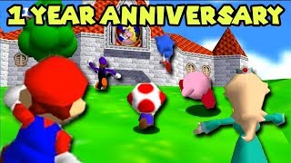 5 Youtubers vs 2 Speedrunners 1 YEAR ANNIVERSARY ft SimpleFlips Nathaniel Bandy  More [upl. by Garth519]