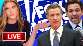 Trish Regan Why is Fox News Establishment Media so Obsessed With Newsom and DeSantis [upl. by Lind705]