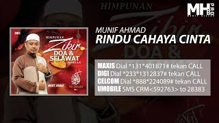 Munif Ahmad  Rindu Cahaya Cinta Official Music Audio [upl. by Ynnaffit]