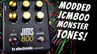 Jims800 TC Electronic Ampworx  Stunning JCM800 Pre Amp Pedal [upl. by Ettenig]