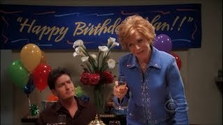 Two and a Half Men  Alans 40th Birthday Party HD [upl. by Hoashis]