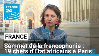 Sommet de la francophonie  seulement 19 chefs dÉtat africains à Paris • FRANCE 24 [upl. by Milda]