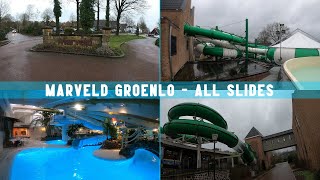 ALL SLIDES AT MARVELD RECREATIE GROENLO GoPro 2022 [upl. by Ishii827]