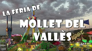 FERIA DE ATRACCIONES  MOLLET DEL VALLÈS 2022 🎠🎡🎢🎟 [upl. by Tristram344]