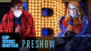 Nick Swardson vs Theresa Caputo  Lip Sync Battle Preshow [upl. by Gina]