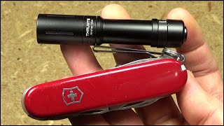 Thrunite Archer Mini 400LM 20 Flashlight Review And Comparison With Surefire Titan Plus [upl. by Leelahk341]