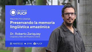 EnVivoPUCP Preservando la memoria lingüística amazónica [upl. by Annaynek]