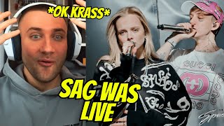 LIVE NOCH BESSER Paula Hartmann  sag was feat tlow LEVEL SPACE EDITION  REACTION [upl. by Vil]