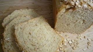 HonigButtermilchBrot mit Haferflocken HoneyButtermilk Oat Bread [upl. by Nadaba845]