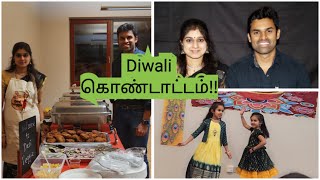 Diwali 2023 கொண்டாட்டம்  Prepared food for 56 people  Kutties Dance for latest Tamil songs [upl. by Sarid]