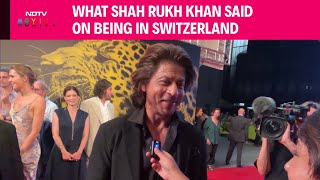 Shah Rukh Khan Interview  Shah Rukh Khan Speaks With NDTV At Locarno Film Festival [upl. by Martel]