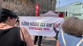 Scholz in Chemnitz SPD Wahlkampf Demo 300824 [upl. by Sayles]