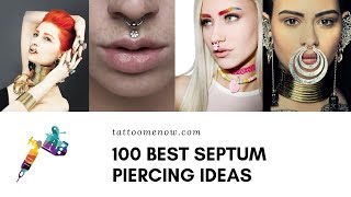 100 Best Septum Piercings Ideas [upl. by Eissolf]