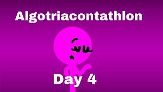 Algotriacontathlon Day 4 [upl. by Ahsinroc]