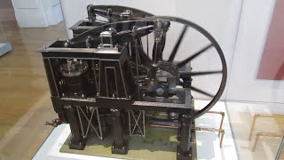 Doublebeam engine by Benjamin Hick 1840 [upl. by Nnylimaj111]