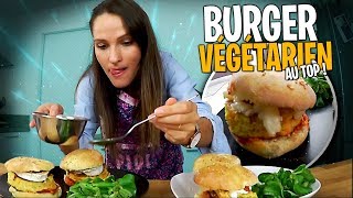 Ma recette de burgers végétariens à tomber par terre 🤤 [upl. by Larkin827]