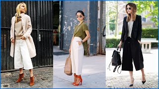 How to Wear Culottes This Spring [upl. by Weigle]