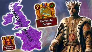 EU4 136 Angevin Empire Guide  THIS Is How To DOMINATE ALL OF EUROPE [upl. by Tonina1]