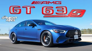 2024 MercedesAMG GT63 S 4 Door Coupe Review  OVER 1000 TORQUES [upl. by Devlen417]