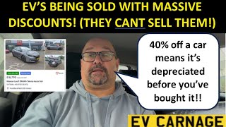 EV’S FOR SALE WITH HUGE DISCOUNTS  BECAUSE NO ONE WANTS THEM [upl. by Ylera]