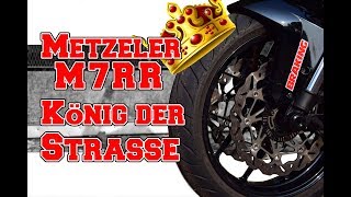 Metzeler M7RR Sportec Reifentest  König der Straße Review [upl. by Hough]