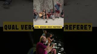 E aí vocês são do time acústico ou time que pula do chão ❤️🤘 shorts [upl. by Peterec801]