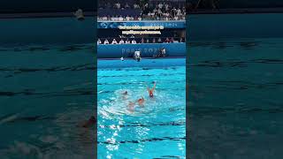 Vlog finale de natation artistique en groupe pendant les JO Paris 2024 [upl. by Irwin]