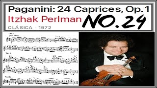 Niccolo Paganini  24 Caprices Op1 Caprice no24 in A minor [upl. by Ramoh]