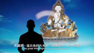 Vajrasattva Core Practice Visualization [upl. by Alyt786]