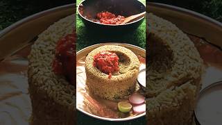 Donne biryani with Tomato tadka🍲shortsfeed [upl. by Gnehp]