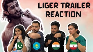 LIGER Trailer Reaction  Vijay Deverakonda  Ananya Panday  Mike Tyson  Foreigners React [upl. by Romola]