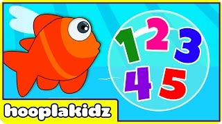 12345 Once I Caught A Fish Alive  Nursery Rhyme  Hooplakidz [upl. by Hoseia954]