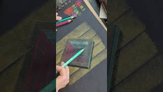 Mastering Optical Illusion Drawing Veronica Winters shows how  colored pencil drawing [upl. by Busby]