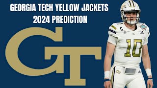 Georgia Tech Yellow Jackets 2024 College Football Preview amp Prediciton [upl. by Ahseket]