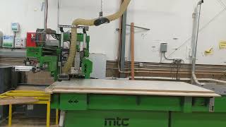 4x12 Masterwood Project 327 CNC Router 1998 [upl. by Tara]