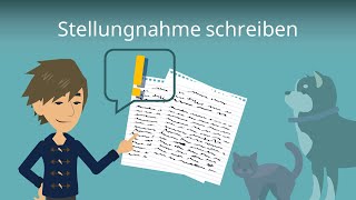 Stellungnahme schreiben  einfach erklärt [upl. by Aitnahc]