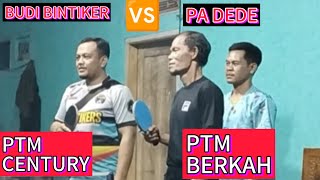 PA DEDE PTM BERKAH 🆚 BUDI BINTIKER PTM CENTURY [upl. by Kravits]