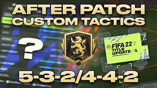 Meta AFTERPATCH 442532 Custom Tactics and Instructions to get more dubs Fifa 22 Ultimate Team [upl. by Ignazio]