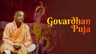 Govardhan Puja  Srila Prabhupada Lecture [upl. by Rosalba]