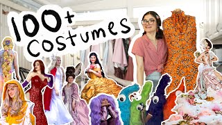 All the costumes I’ve made in the past 10 years a closet tour [upl. by Assehc]