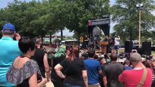 Spokesman for the Satanic Temple speaks in Little Rock [upl. by Niltac]