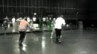 JD McElroy in Chris brown forever rehersal [upl. by Gayelord906]