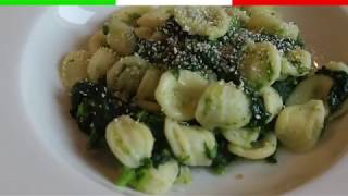 Orecchiette alle cime di rapa [upl. by Burnie273]