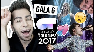 OT 2017 Gala 6 REACCIÓN  MALBERT [upl. by Hayyikaz]