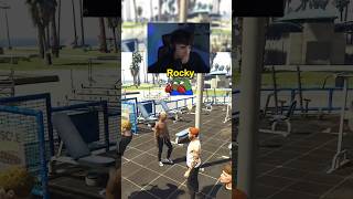 🥊ROCKY EN GTA V🥊 familyrp shorts [upl. by Eugeniusz396]