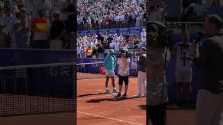 Rafael Nadal On Court Interview after making final of Nordea Open 20072024 [upl. by Ydde997]