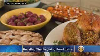 LIST Heres All The Food Recalled You May Want To Avoid At Thanksgiving [upl. by Ennovahc]