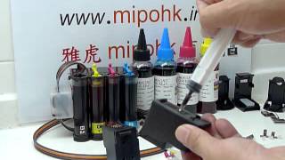 Canon PG740 CL741 PG140 CL141 PG240 CL241 PG540 CL541 PG640 CL641 CISS Setup by mipohk [upl. by Atimed]