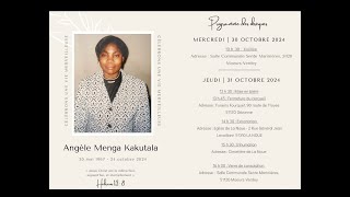 LES OBSEQUES DE ANGELE MENGA KAKUTALA [upl. by Noit300]